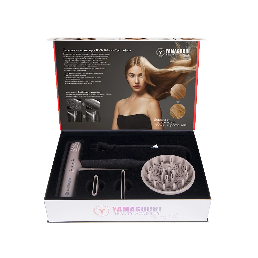 Фен-стайлер для волос Yamaguchi Hair Styler с функцией ионизации