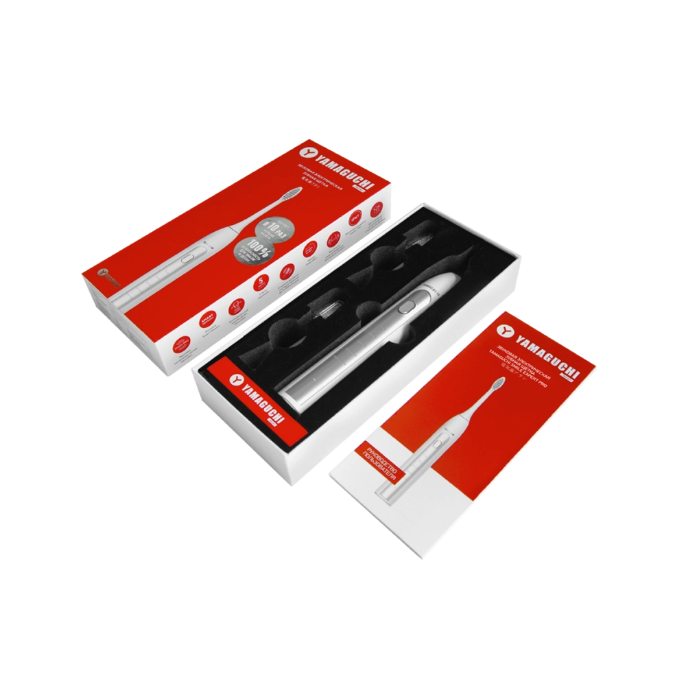 Звуковая электрическая зубная щетка Smile Expert Pro для ежедневного ухода за полостью рта в домашних условиях.