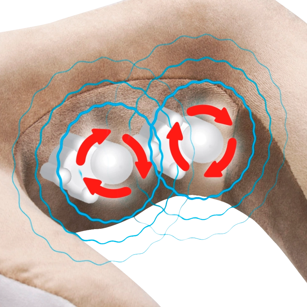 Массажная ортопедическая подушка в дорогу Yamaguchi Travel